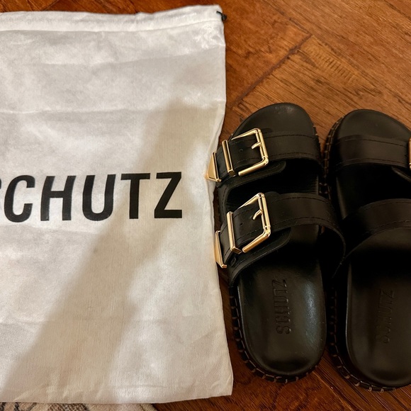 SCHUTZ Naomi Sporty Slide Sandals - Picture 6 of 9